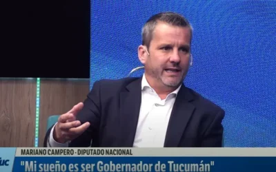 “Mi sueño es ser gobernador”, dijo Mariano Campero, cada vez más alejado de la realidad política