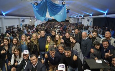 La Libertad Avanza mostró fuerza en un un multitudinario acto en Banda del Río Salí