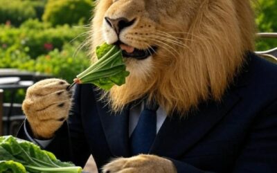 La llegada del león herbívoro