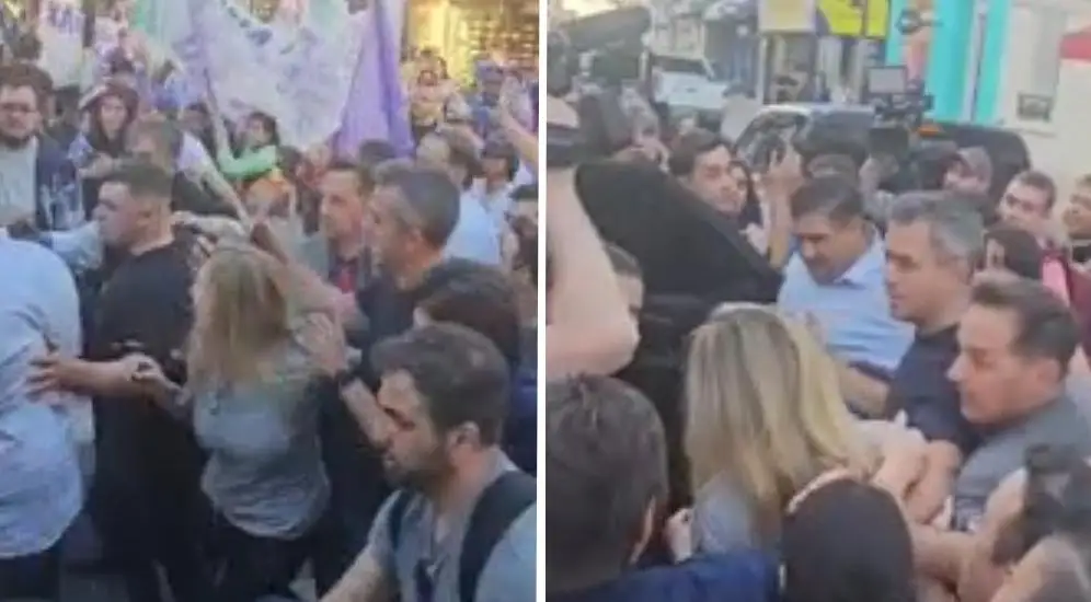 Ahora en Corrientes: repudiaron a Karina Milei y Martín Menem y tuvieron que ser evacuados