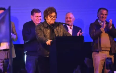 Javier Milei en el acto de La Libertad Avanza en La Plata: “Vamos a sacar al enano comunista de Kicillof”