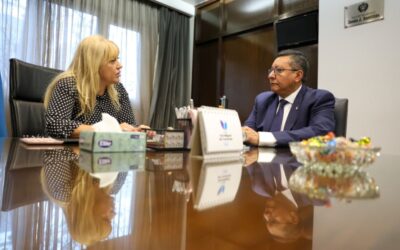 Amigos son los amigos: Chahla y Monteros se reunieron por primera vez y analizaron temas políticos y de gestión