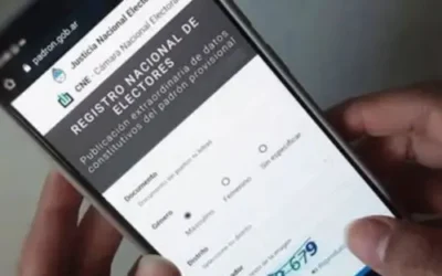 Dónde voto: consultá el padrón electoral para el domingo 26