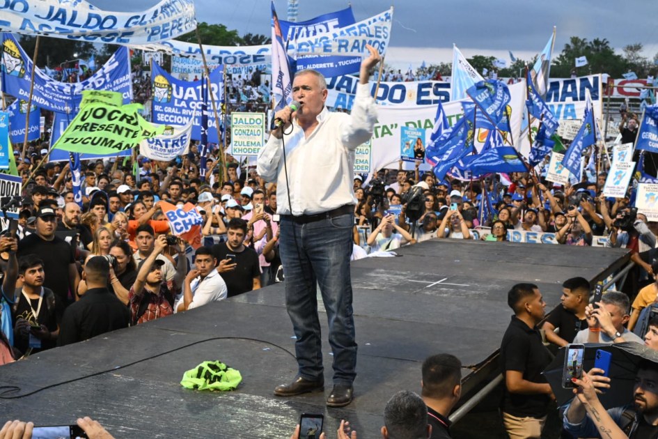 Jaldo dijo que el peronismo en Tucumán “puso la casa en orden” y vaticinó un triunfo el domingo 26