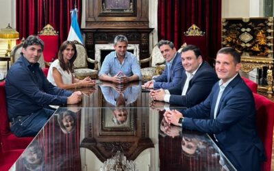 Referentes tucumanos de la Libertad Avanza se reunieron con Martín Menem