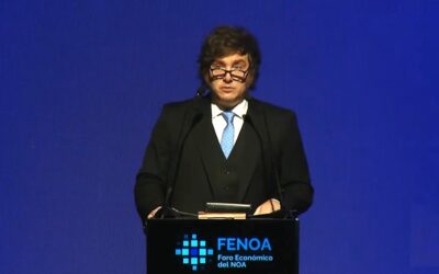 FENOA: las principales definiciones del discurso de Milei en Tucumán