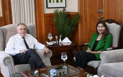 “Para asegurar una representación firme de Tucumán”: Jaldo se reunió con la senadora Sandra Mendoza