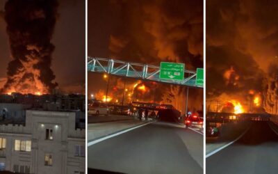 El ejército EE.UU e Israel destruyeron depósitos de petróleo en Irán