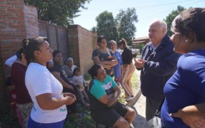 El ministro Masso supervisa el operativo de asistencia y relevamiento en Santa Ana