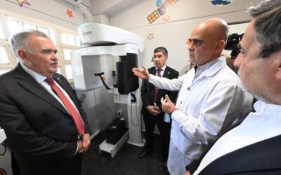 Jaldo inauguró un tomógrafo odontológico pediátrico para el Hospital del Niño Jesús