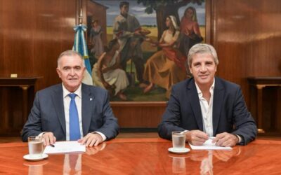 Jaldo recibió de Nación la copia de la adjudicación del Acueducto de Vipos