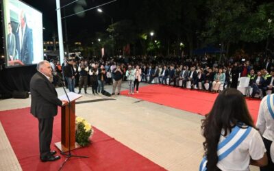 Jaldo inauguró el Centro de Educación Tecnológica y de Idiomas en Bella Vista