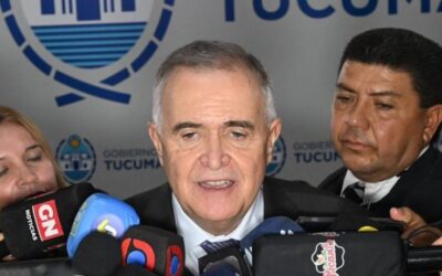 Jaldo adelantó que Tucumán acompañará el proyecto de Ley de Glaciares