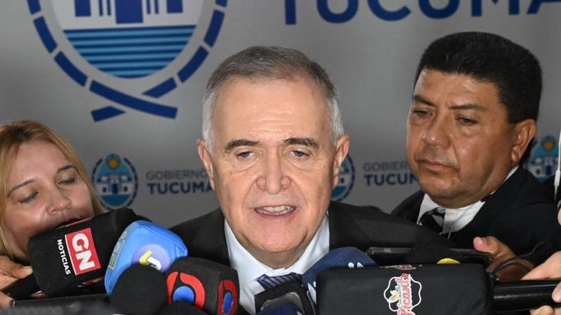 Jaldo adelantó que Tucumán acompañará el proyecto de Ley de Glaciares