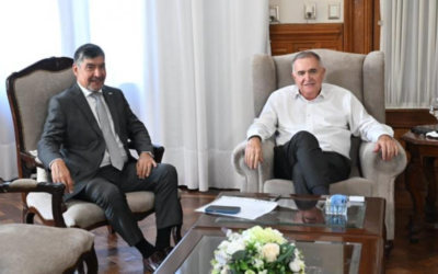 Jaldo y Acevedo analizaron la gestión y coordinaron acciones para asistir al Cottolengo Don Orione