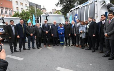 Jaldo celebró el Día del trabajador Sanitarista y entregó equipamiento