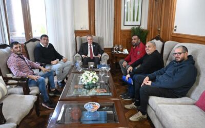 Jaldo coordinó mejoras y obras con el Sindicato de Vialidad
