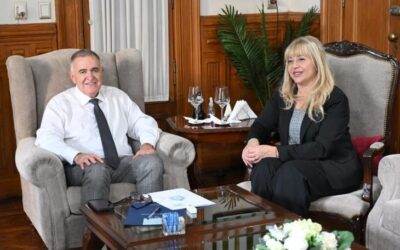 El Gobernador visitará hoy a la intendenta Chahla para afianzar el trabajo conjunto