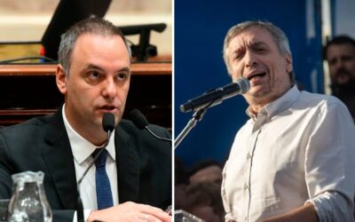 Encuesta: Adorni superó a Máximo Kirchner en imagen negativa