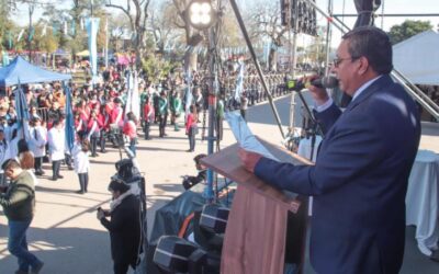 La comuna de Las Cejas celebró su 175° aniversario con la jura de la bandera y un multitudinario desfile