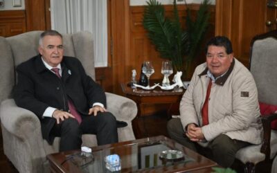 Jaldo recibió Enrique Orellana para avanzar en obras y fortalecer la educación superior
