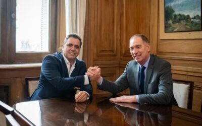 Catalán felicitó a Santilli por su designación como jefe de Gabinete